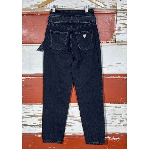 GUESS Women's Belted 80s Jeans - Picture 1 of 7